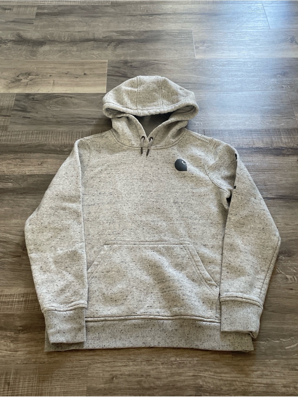 Carhartt Relaxed Fit Hooded Sweatshirt - Light Heather Gray